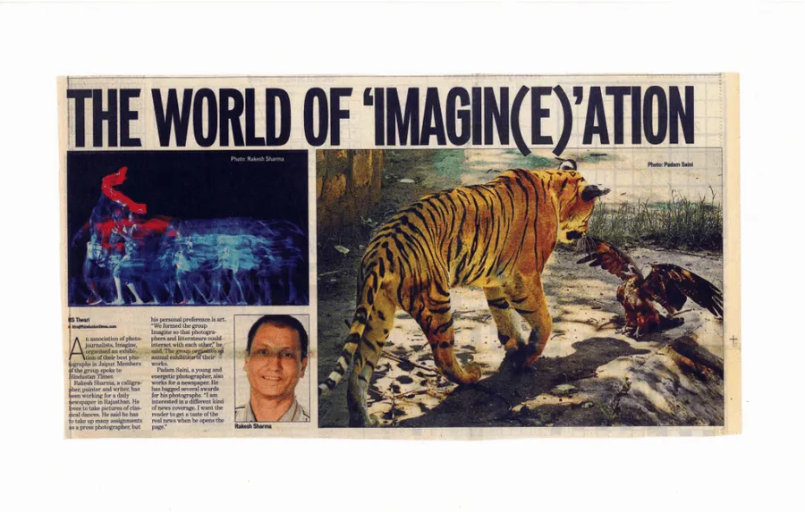 Press clipping 12 — Imagine Photojournalist Society